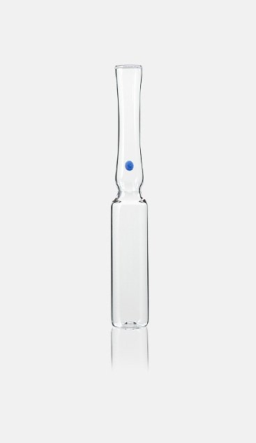Form E glass Ampoule with an OPC dot